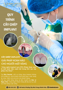 QUY TRÌNH CẤY GHÉP IMPLANT CHUẨN Y KHOA – HÀNH TRÌNH NỤ CƯỜI BẮT ĐẦU TỪ SỰ TẬN TÂM